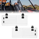 Kemimoto Utv Side Wind Deflectors For 1.5"-2.2" Roll Bar (2 Pcs.)