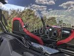 Extreme Metal Products Honda Talon Front And Rear Windshield