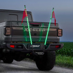 Xk Glow Hitch Receiver Step And Whip Plate