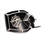 Sector Seven Navigator Mirrors W/ Light Brackets | M10-1.25 Threaded Ball Mount