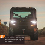 Ravek Honda Pioneer 2022+ Plug & Play Apex Auto-cancel Utv Turn Signal Kit With Running Lights