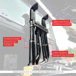 Snorkel Your Atv Polaris Ranger Xp 1000 Silicone Riser Kit
