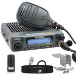 Rugged Radios Rambler G4 Gmrs Band Mobile Radio With Stealth Antenna - Radio Kit Lite