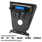 Rugged Radios Can-am Maverick X3 Multi Mount Kit for Rugged UTV Intercoms and Radios