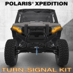 SSV Works Polaris Xpedition Switch Works Tango Turn-signal Plug-&-Play Kit W/ Front LED Lights and Tail Light Integration Plus Horn