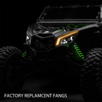SSV Works Can-am Maverick X3 Switch Works Tango Turn-signal Plug-&-Play Kit W/ Sequential Front Fang Lights & Taillight Integration