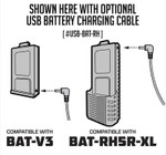 Rugged Radios V3 Replacement Battery 12v Charge Port