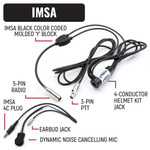 Rugged Radios IMSA Long Track Racing Communication Kits With RDH16 Radios