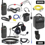 Rugged Radios Nascar Long Track Racing Communication Kits With RDH16 Radios