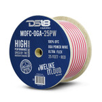 Ds18 Audio Marine Grade Tinned 100% Copper Ofc Power Wire 0-ga 25 Feet