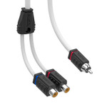 Ds18 Audio Marine Grade Tinned Ofc Copper Rca Y Connector 2 Female To 1 Male