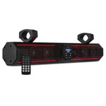 Ds18 Audio Sb26btxrgb 26" Marine Amplified Soundbar W/ Bluetooth Usb & Rgb Lighting