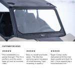 Super Comp USA Can-am Commander Vented Front Windshield