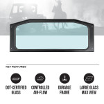 Super Comp USA Can-am Defender Rear Windshield