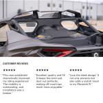 Super Comp USA Can-am Maverick R Rear Windshield