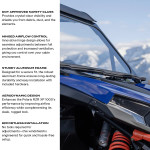 Super Comp USA 2024+ Polaris RZR XP 1000 Vented Front Windshield