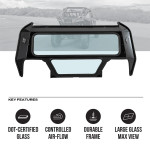 Super Comp USA Polaris RZR Pro XP Rear Windshield