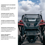 Super Comp USA Polaris RZR Pro XP Rear Windshield