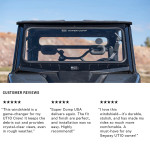 Super Comp USA 2024-2025 Segway Fugleman UT10 Crew Front Windshield