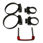 Axia Alloys Quick Release Fire Extinguisher Mount With Red 2.5lb Amerex