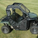 Falcon Ridge Honda Pioneer 500 Doors Rear Soft Vinyl Windshield