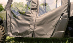 Falcon Ridge Polaris Ranger Crew Mid Size Doors Rear Soft Windshield