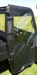 Falcon Ridge Polaris Ranger Crew Mid-size Doors Rear Soft Windshield Windshield