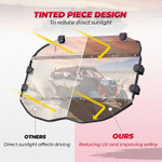 Kemimoto Can-am Maverick X3 / Max Tinted Full Windshield