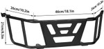 Kemimoto Honda Talon 1000r / 1000x Tailgate Extender Rear Bumper