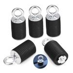 Kemimoto Polaris Ranger Rear View Mirror And 2" Tie Down Anchors