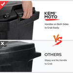 Kemimoto Polaris Ranger Xp 1000 Big Size Cargo Box And Under Seat Storage Box