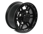 Pro Armor Force Beadlock Utv Wheel (15x6) (4x137) (matte Black)