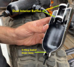 Rpm Powersport Can-am Maverick R Dual Baffle Oil Catch Can