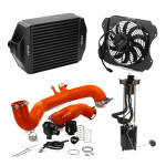 RPM Powersports Can-am Maverick X3 120hp To 190+hp Big Core Intercooler Upgrade Kit With Fan, Silicone And BOV