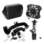 Rpm Powersports Can-am Maverick X3 120hp To 190+hp Big Core Intercooler Upgrade Kit With Fan, Silicone And Bov