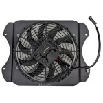 Rpm Powersports Can-am Maverick X3 Sealed Intercooler Fan Shroud W/10" 10-blade Brushless Fan Upgrade