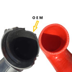 RPM Powersports Polaris RZR Pro R 5ply Silicone HD Intake Tube / Throttle Body To Air Box