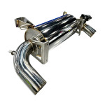 RPM Powersports Polaris RZR Pro XP, Turbo R & Pro S E-valve Muffler Dual Tip Captains Choice Exhaust