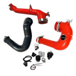 Rpm Powersports Polaris Rzr Xp Turbo / Turbo S Silicone Intake J-tube - Charge Tube W/ Bov And Intake Tube Kit