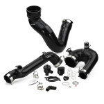Rpm Powersports Polaris Rzr Xp Turbo / Turbo S Silicone Intake J-tube - Charge Tube W/ Bov And Intake Tube Kit
