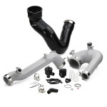 RPM Powersports Polaris RZR XP Turbo & Turbo S Silicone Intake J-tube - Charge Tube W/ Bov And Intake Tube Kit