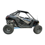 RPM Powersports Polaris RZR Turbo Models Desert Series 3" Full Stainless Exhaust System