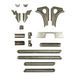 S3 Powersports Can-am Maverick X3 Chassis Weld-in Gusset Kit