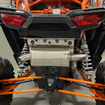 Treal Performance Polaris RZR XP Turbo & Turbo S Back Exhaust System (Dual Tip)