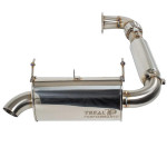 Treal Performance Polaris Rzr Xp Turbo / S Turbo Back Exhaust System (single Tip)