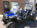 Utvzilla Polaris Rzr 570/800/xp900 Polycarbonate Full Windshield W/ Quick Straps