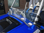 Utvzilla Polaris Rzr 570/800/xp900 Polycarbonate Half Windshield W/ Quick Straps