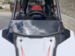 Utvzilla Polaris Rzr Rs1 Tinted Polycarbonate Half Windshield W/ Billet Clamps