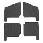 Smartliner 2018-2024 Polaris Ranger 1000 Front Row & Rear Row UTV Floor Mat Liner Kit