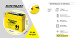 Motobatt 12V AGM Battery - MBT4BB